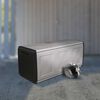 vidaXL Garden Storage Box 138x53x57 cm 330 L Dark Grey and Black