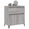 vidaXL Sideboard Grey Sonoma 60x35x70 cm Engineered Wood