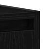 vidaXL Bathroom Cabinet Black Oak 60x33x61 cm Engineered Wood