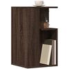 vidaXL Side Table Brown Oak 35x35x60 cm Engineered Wood
