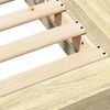 vidaXL Bed Frame without Mattress Sonoma Oak 120x190 cm Small Double
