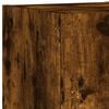 vidaXL 6 Piece TV Wall Units with LED Smoked Oak Engineered Wood