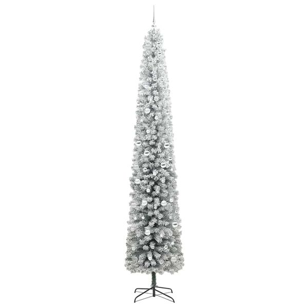 vidaXL Artificial Christmas Tree with 300 LEDs with Stand Green 300 cm