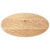 vidaXL Table Top 80x40x2 cm Solid Wood Oak Oval