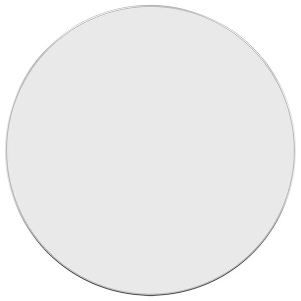 vidaXL Wall Mirror Silver Ø 60 cm Round
