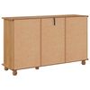 vidaXL Sideboard with Drawer ASKIM 133.5 x 40 x 79 cm Solid pine wood