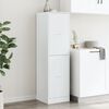 vidaXL Apothecary Cabinet&nbsp;White 40x41x144.5 cm Engineered Wood
