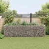 vidaXL Gabion Raised Bed Steel 360x90x100 cm