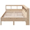 vidaXL Bookcase Bed without Mattress 140x200 cm Solid Wood Pine