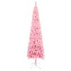 vidaXL Slim Christmas Tree Pink 180 cm
