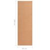 vidaXL Runner Rug BCF Beige 60x200 cm