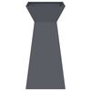 vidaXL Pillar Planter Anthracite 35 x 35 x 73 cm