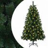 vidaXL Artificial Christmas Tree 120 cm 150 LEDs Warm White