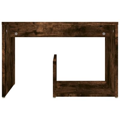 vidaXL Side Table Smoked Oak 59x36x38 cm Engineered Wood