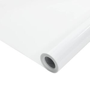 vidaXL Static Window Film Frosted White 45 x 500 cm PVC