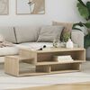 vidaXL Coffee Table Sonoma Oak 105 x 50 x 32.5 cm Engineered Wood