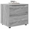 vidaXL Storage Cabinet Grey Sonoma 60 x 48 x 57 cm Engineered Wood