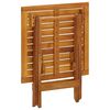 vidaXL Bistro Table 46x46x47 cm Solid Acacia Wood
