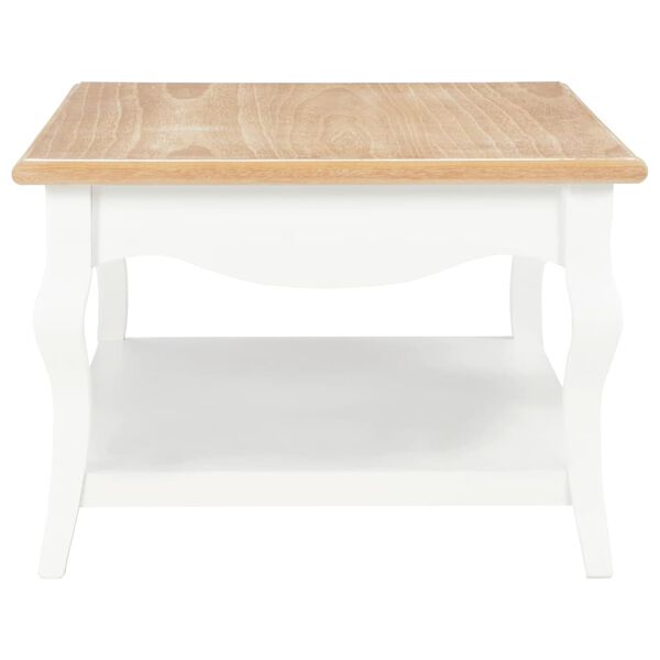 vidaXL Coffee Table White 110x60x40 cm MDF