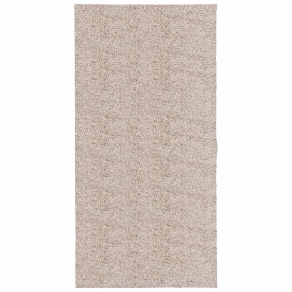 vidaXL Shaggy Rug PAMPLONA High Pile Modern Beige 100x200 cm