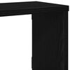 vidaXL Wall Shelves 4 pcs Black oak 60 x 15 x 23 cm Engineered wood