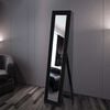 vidaXL Mirrors Black Glass