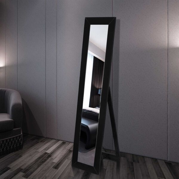 vidaXL Mirrors Black Glass
