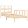 vidaXL Bed Frame without Mattress 90x200 cm Solid Wood Pine