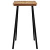 vidaXL Bar Table 110x55x105 cm Solid Wood Teak
