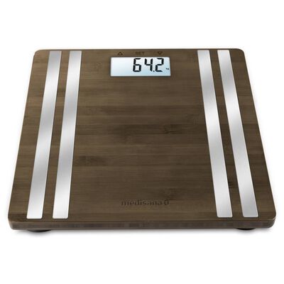 Medisana Body Analysis Scales BS 552 Connect Bamboo