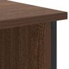 vidaXL Bedside Cabinet 2 pcs Brown Oak 38 x 31 x 61 cm Engineered Wood