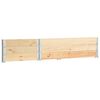 vidaXL Pallet Collars 3 pcs 50x150 cm Solid Pine Wood