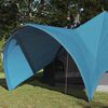 vidaXL Teepee Tent with Roof Blue and Grey 415 x 415 x 247 cm