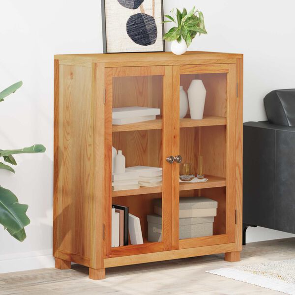vidaXL Cabinet with Shelf Brown 80 x 35 x 95 cm Engineered wood