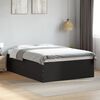 vidaXL Bed Frame without Mattress Black 120x200 cm