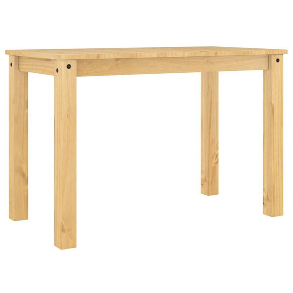 vidaXL 3 Piece Dining Set Panama Solid Wood Pine