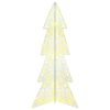 vidaXL Christmas Tree with 100 LEDs Warm White 120 cm Acrylic