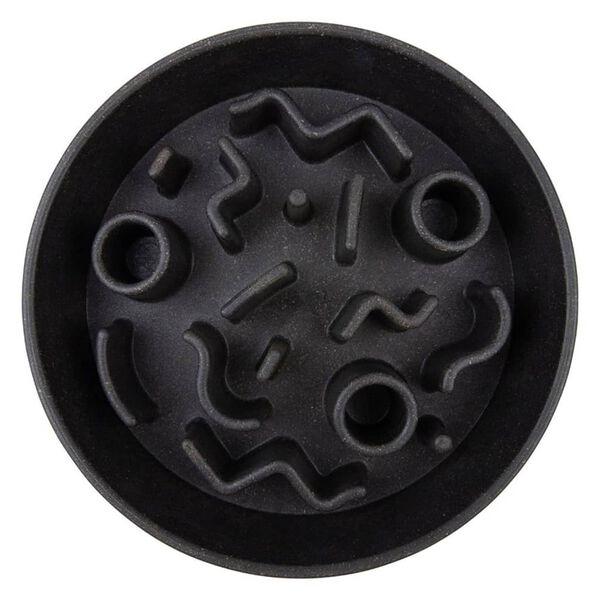 DISTRICT70 Slow Feeder for Dogs Bamboo 21 cm Dark Grey