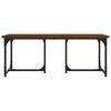 vidaXL Coffee Table Brown Oak 90x50x35 cm Engineered Wood