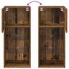 vidaXL Wall-mounted TV Cabinets 2 pcs Old Wood 40.5 x 30 x 90 cm