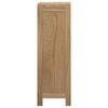 vidaXL Chest of Drawers 30x30x90 cm Solid Wood Teak