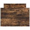 vidaXL Bed Frame without Mattress Smoked Oak 75x190 cm Small Single