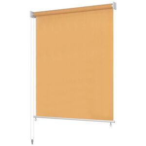 vidaXL Outdoor Roller Blind 105(W)x140(H) cm Beige