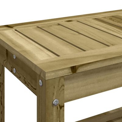 vidaXL Garden Bench 82.5x35x45 cm Impregnated Wood Pine