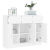 vidaXL Sideboard White 91x28x75 cm Engineered Wood