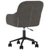 vidaXL Dining Chair 2 pcs Dark Grey 55 x 59.5 x 77 cm Velvet