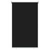 vidaXL Outdoor Roller Blind 90% UV Block Black 80 x 140 cm HDPE