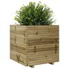 vidaXL Garden Planter 70x70x72 cm Impregnated Wood Pine