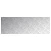 vidaXL Stair Tread Rectangular 4 pcs Silver 90 x 30 cm Aluminium