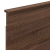 vidaXL Storage Bed with Drawer Brown Oak 100 x 200 cm Engineered Wood